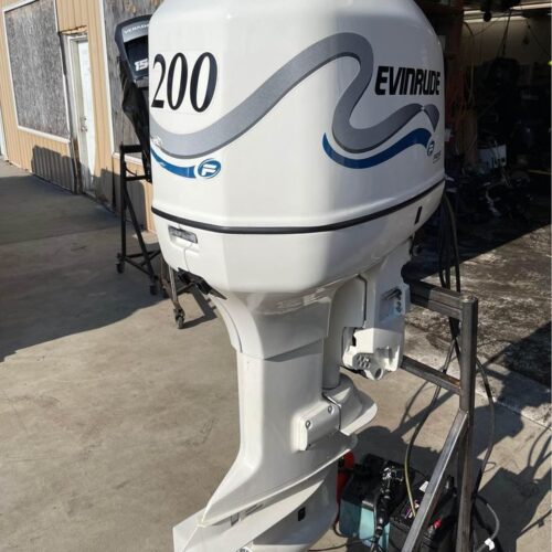 2011 Evinrude 200 HP 4 Stroke 25″ Shaft