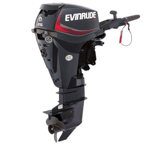 2018 Evinrude E-TEC 25 HP E25DRG Outboard Motor