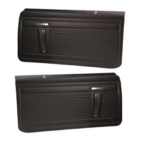 PUI PD350 Interior Door Panels, 1971-72 Nova 2-Door, Pair