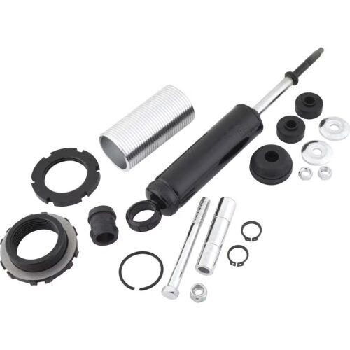 Mustang II Bolt-on Adjustable Coil-Over Kit w/Fixed Valve, Black