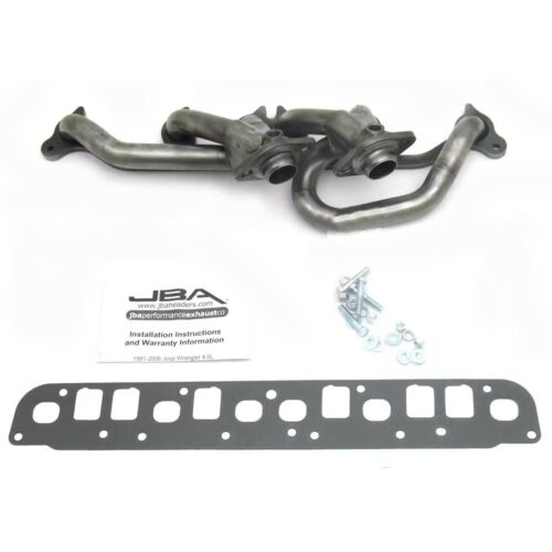 JBA 1527S Shorty Header, SS, 00-06 Wrangler