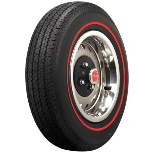 Coker Tire Classic 3/8 Inch Redline Radial Tire, 185R-15