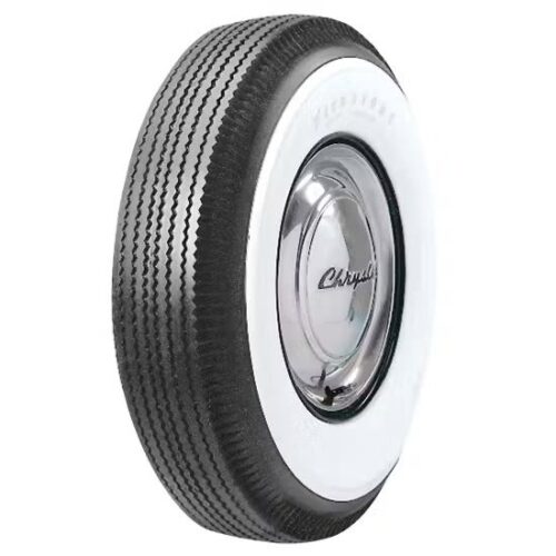 Firestone 3-1/2 Inch Whitewall Bias Ply Tire, 820-15