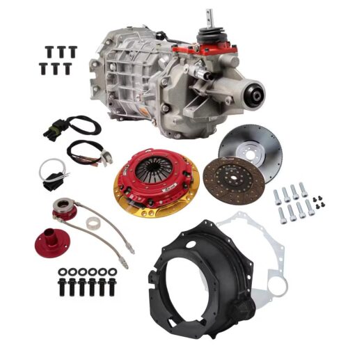 LS Swap Tremec T56 6 Speed Transmission Installation Kit, 700 HP