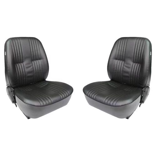 Procar Lowback Black Vinyl Seats Kit