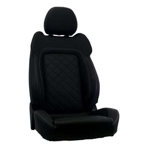 Procar 80-1680-51L Touring Series 1680 Seat, Black Vinyl, LH