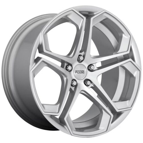 . Foose Wheels F170200565+40 Impala Wheel, 20×10.5, Silver Machined